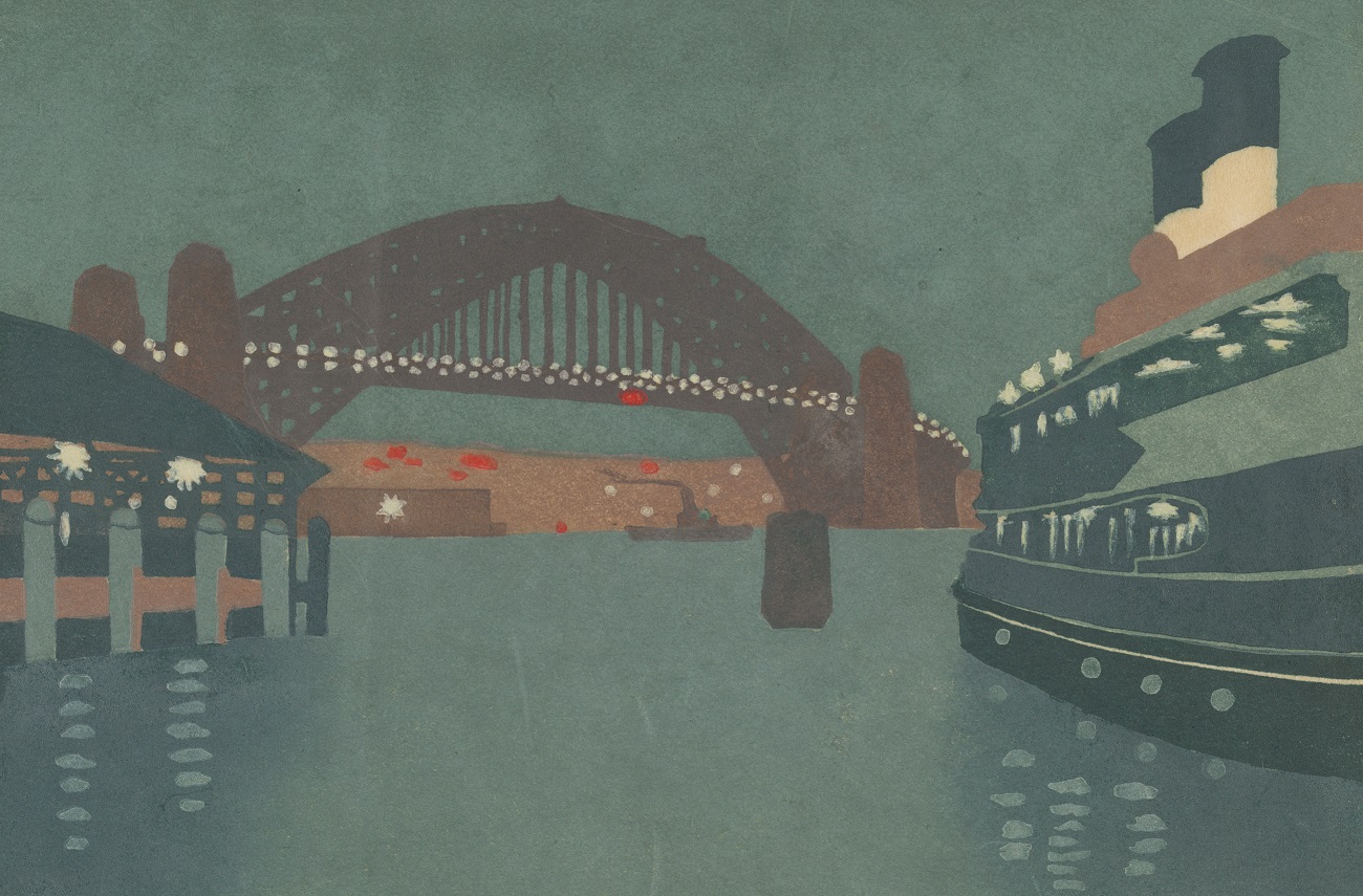 A Memory of Sydney, 1936 / Allen, V F P, -1951. (1936).

